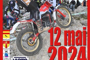 Affiche Trial Vintage 12 mai