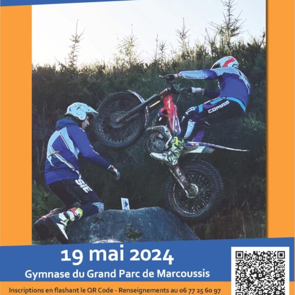 Affiche Trial de Marcoussis