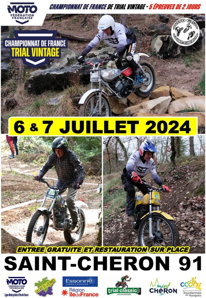 Affiche Vintage Saint Chéron