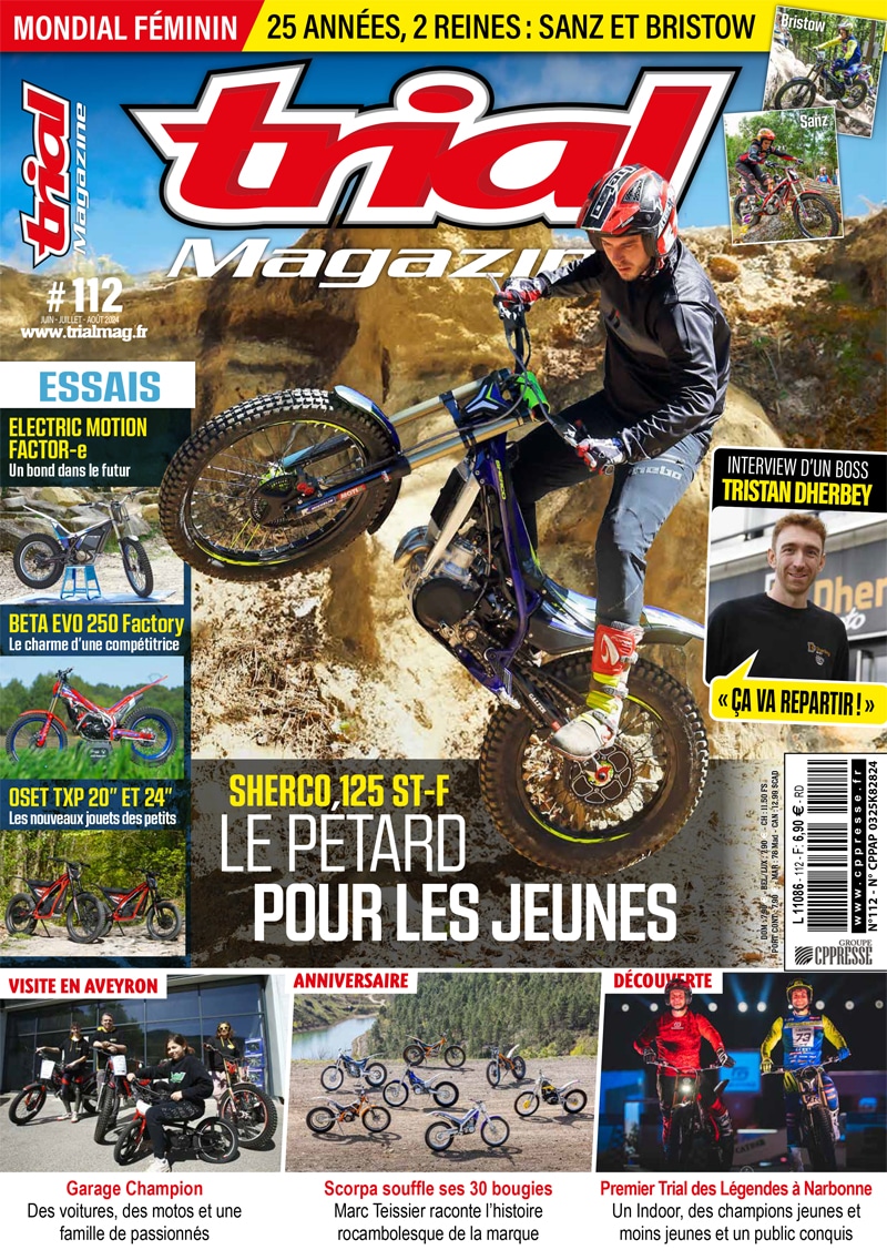 Couverture Trial Magazine #112