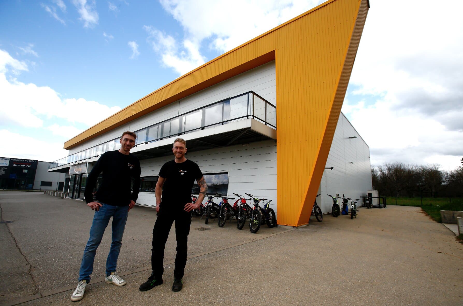 Tristan Dherbey et son frère