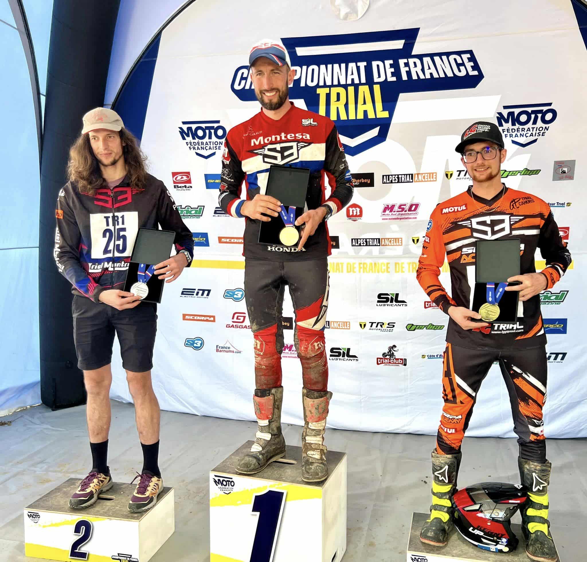 Podium TR1Photo : Trial-Club
