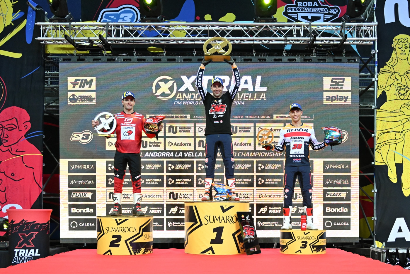 Podium X Trial Andorre
