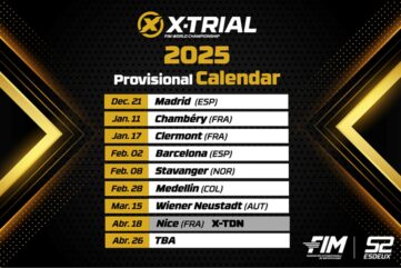 Calendrier X Trial