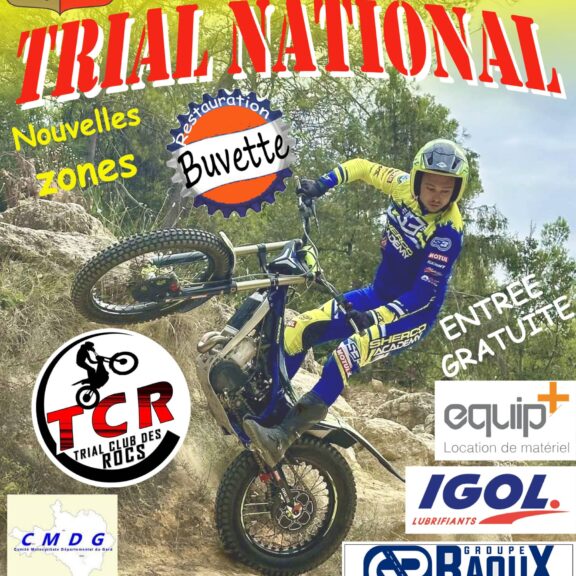 Affiche Trial de Cornillon