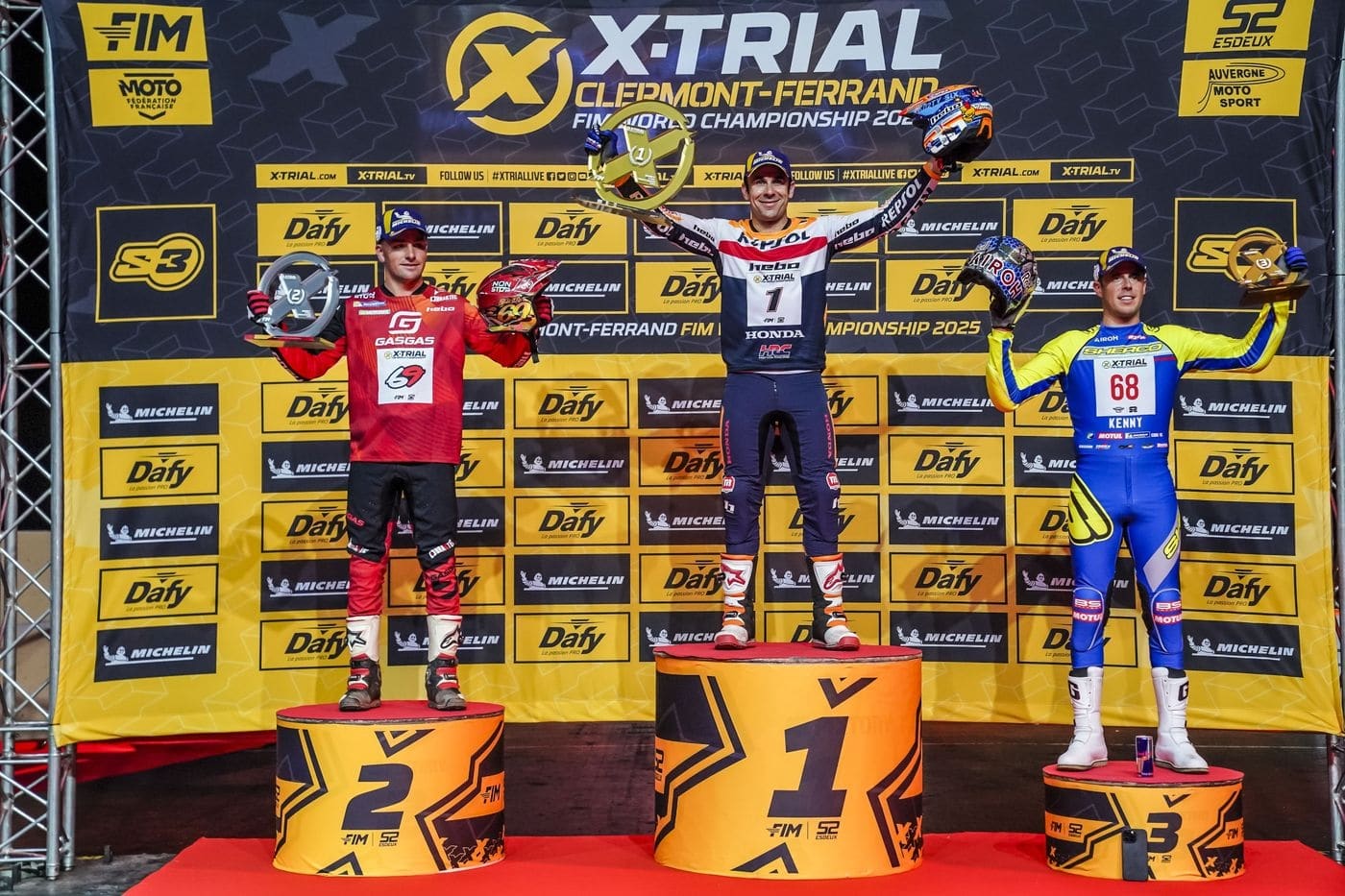 Podium X Trial Clermont