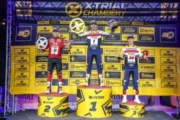 Podium X-Trial Chambéry