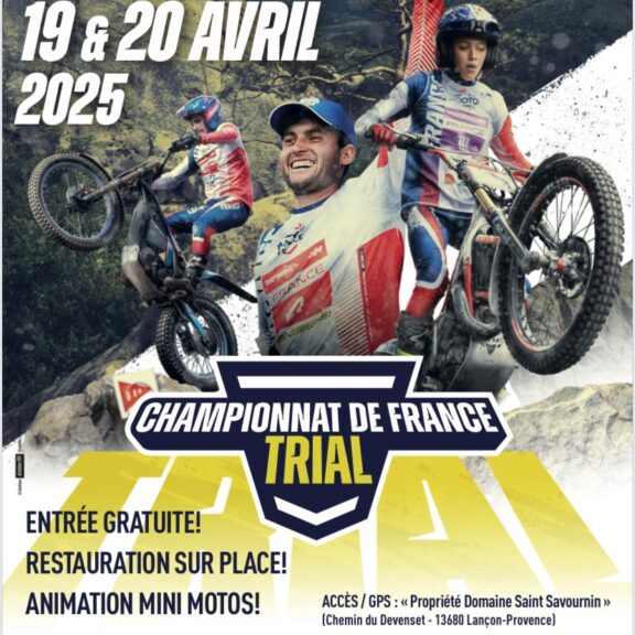 Affiche Championnat de France de Trial