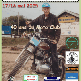 affiche 19éme Trial Classic de Rochepaule 2025 V5