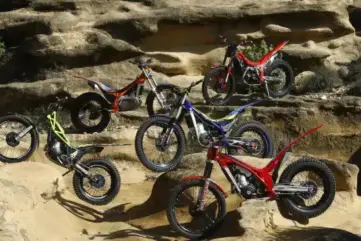 Trial moto 250