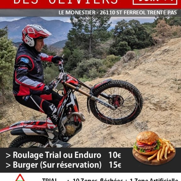 TRIAL BURGER DES OLIVIERS