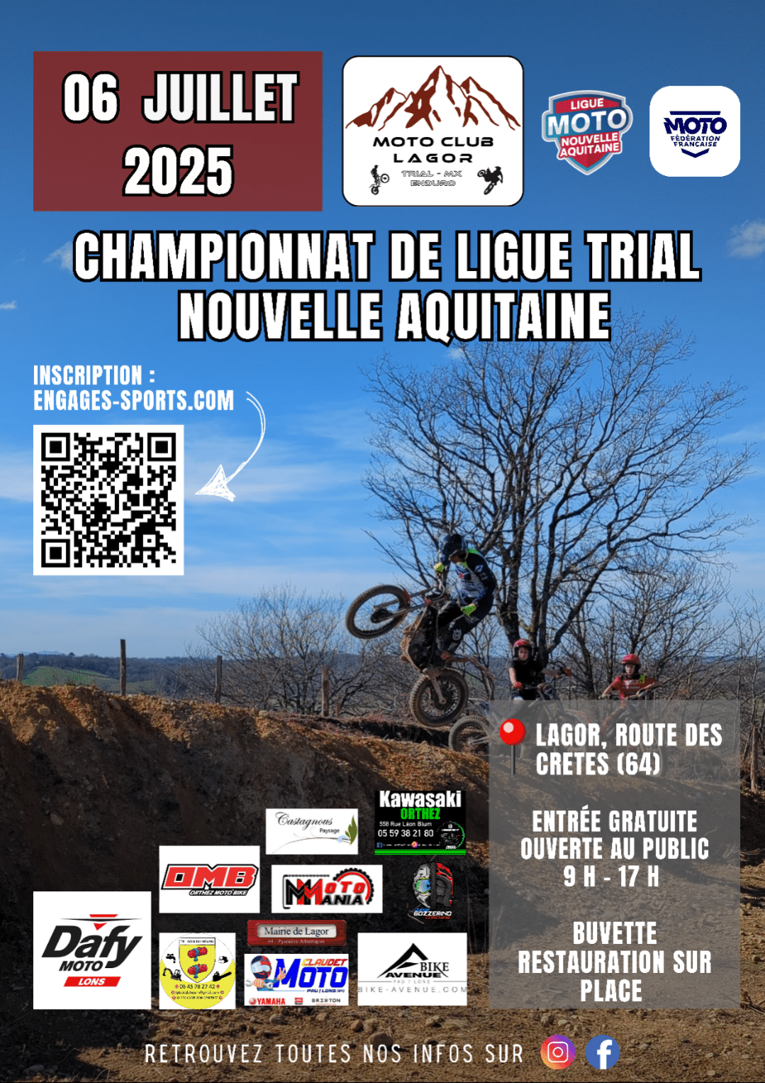Affiche Trial de Lagor