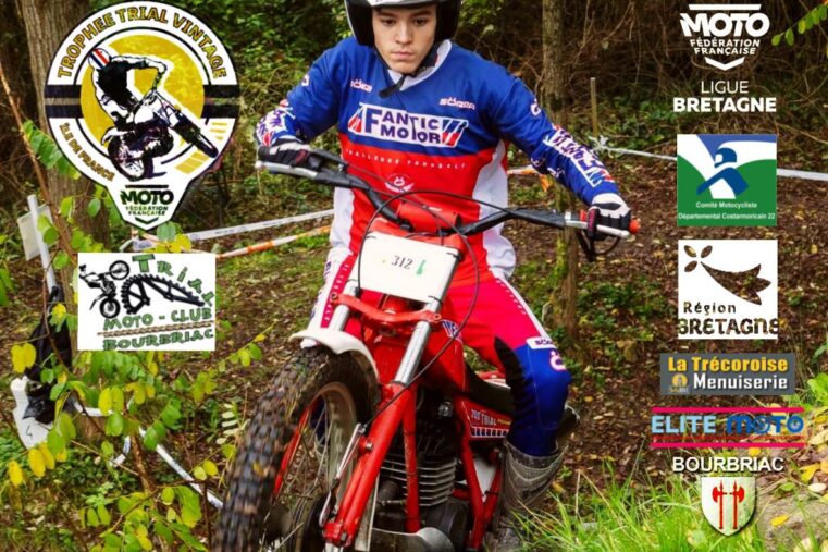 Affiche Trial Bourbriac