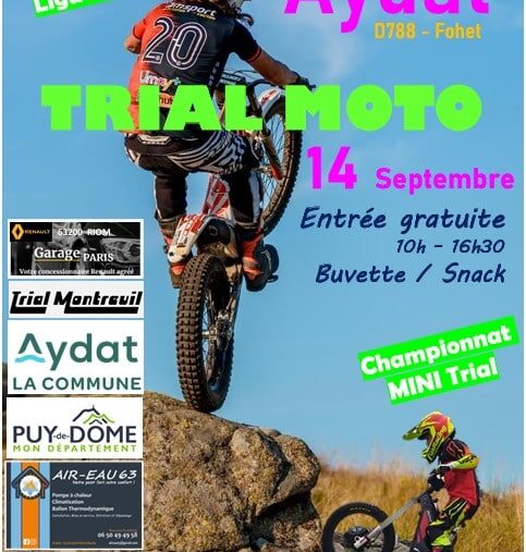 Affiche Trial Aydat