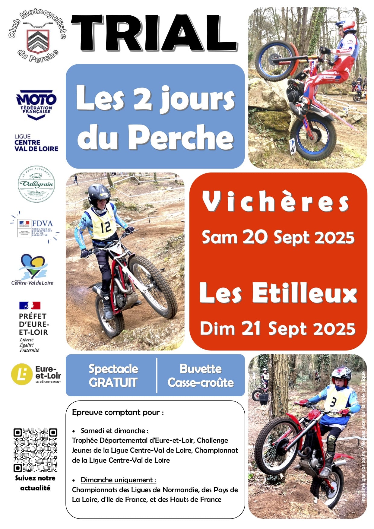 AFFICHE 2 JOURS PERCHE 2025
