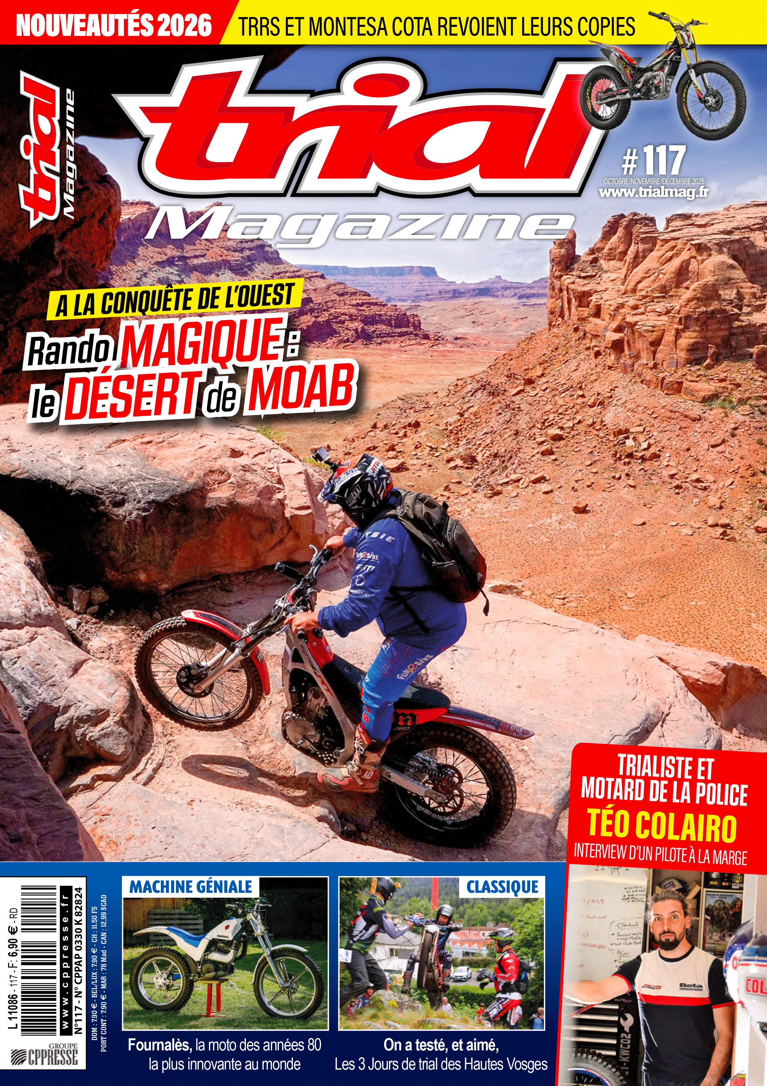 Couverture Trial Magazine 117