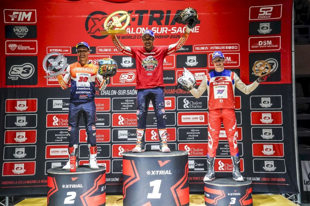 Podium X-Trial Chalon