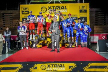Podium X-Trial des Nations