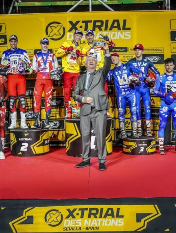 Podium X-Trial des Nations