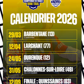 Calendrier Mini Trial