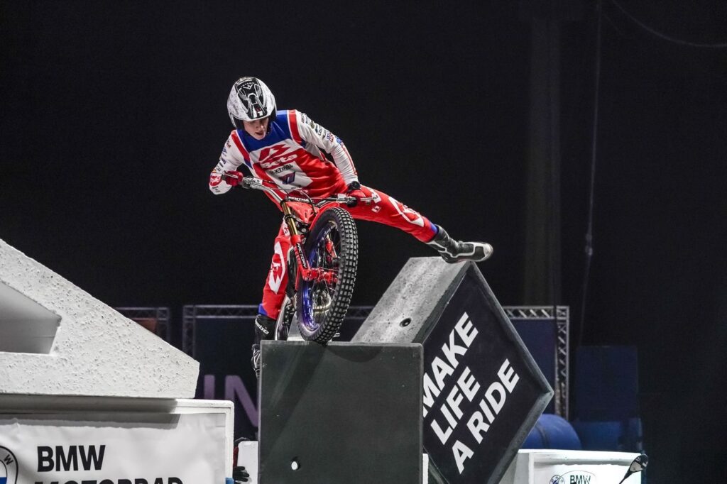 Harry Hemingway, actuellement 4ème du classement général.