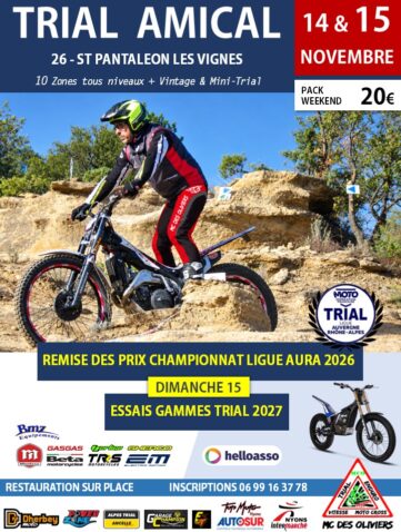 Affiche 2026 ESSAIS ST PANTALEON