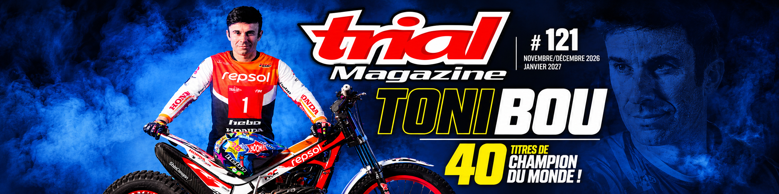 Couverture magazine Toni Bou Trial